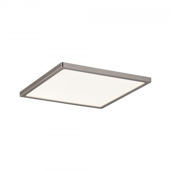 Paulmann Areo LED-inbouwpaneel vierkant - 11W - 3000K - Nikkel mat