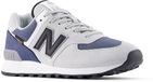 New Balance U574 Unisex Sneakers - Grijs/Paars