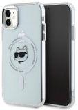 Karl Lagerfeld MagSafe Serie - iPhone 11 Hoes - Wit