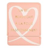 Draeger Paris Zakspiegel, een beetje met folie gepassioneerd roze, vierkante make-upspiegel om mee te nemen, ideaal voor thuis en op reis, 9 x 7 cm, cadeau voor geliefden, vriendschap, familie