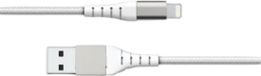FORCE CASE USB A / Lightning 2.4A 1.2m Wit