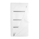 Simon Rack Beschermhoes voor Stelling, met Rits, 2000x1000x500 mm, Wit