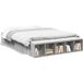 Sonoma Lit Double Lit Adulte Cadre De Lit Sans Matelas Sonoma Gris 140x200 cm