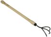De Wit Cultivator met 3 tanden en essen knopsteel 48 cm