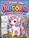 Il grande libro degli unicorni: 50 disegni da colorare