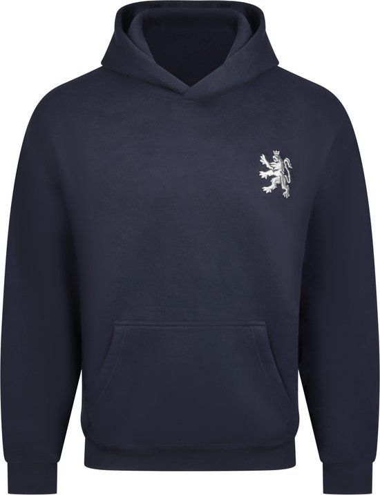 O.Leo - Hoodie Blauw - Witte Leeuw L