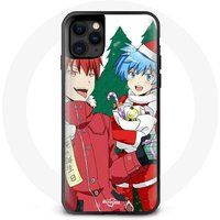 Maniacase Hoesje voor Iphone 12 Pro Camera Karma en Nagisa Assassination Classroom Anime Kerstdag