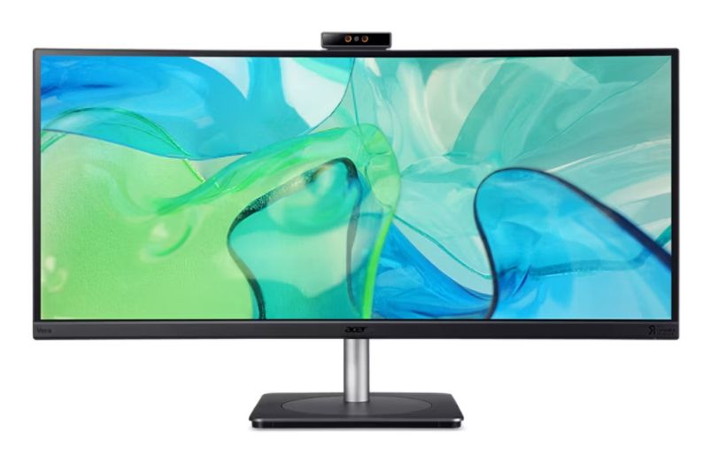 Acer CB343CUR D 86,4 cm (34") UltraWide Quad HD Zwart
