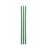Cera Cereria di Giorgio Risthò staafkaarsen, was, groen, 0,9 x 37 cm, 12 stuks