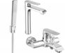 Mexen Pecos R72 set de bain, chrome