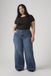 Levi's 318 Shaping Wide Leg Jeans (Plus Size) - Femme - 14M - Denim foncé / Clever Girl Plus