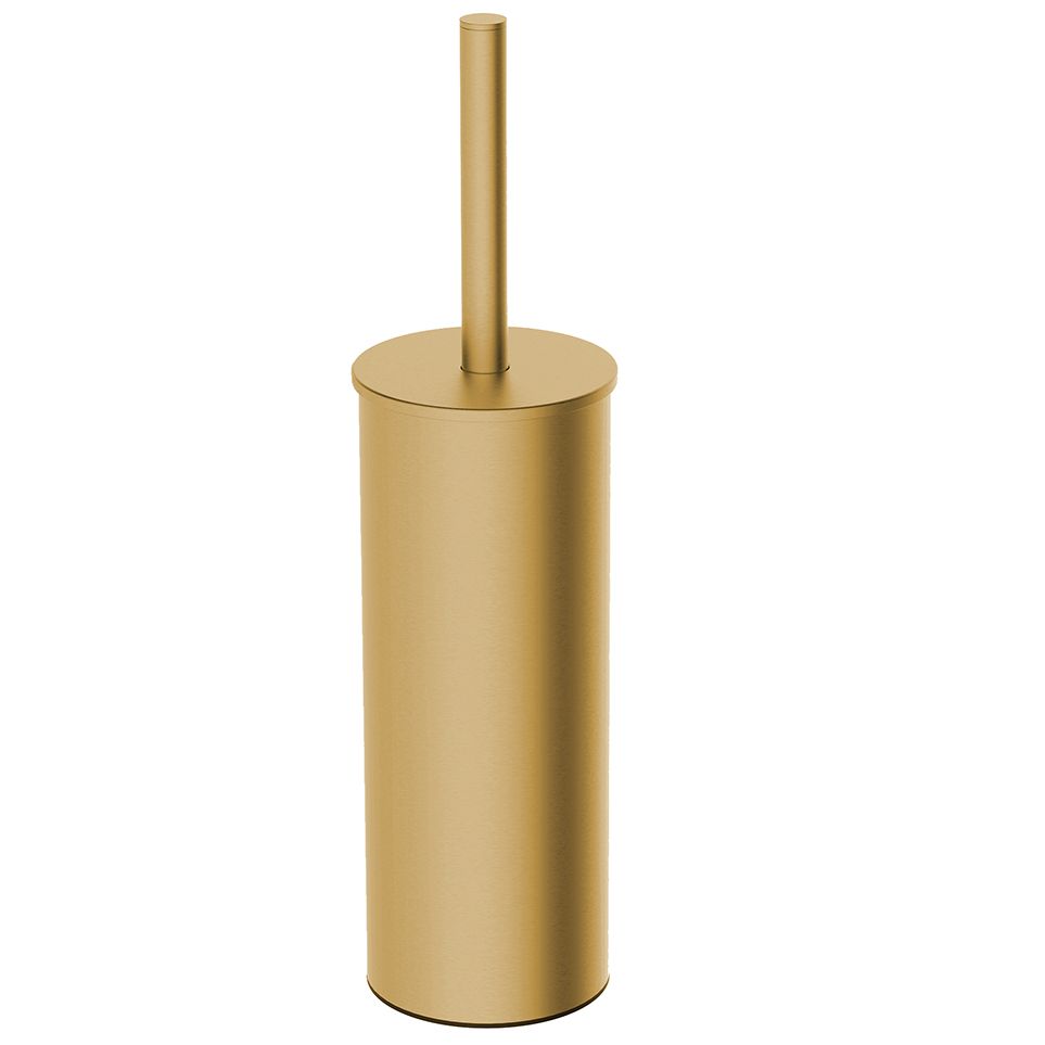 Wiesbaden Alonzo - Toiletborstel - Vrijstaand - Geborsteld Messing