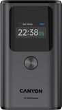 Canyon OnPower 130 Powerbank - 10000 mAh - Snel Laden - TFT Display - Grafiet