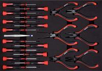 KS Tools Gereedschapset Schroevendraaiers, Tangen & Pincet Tang (21 x)