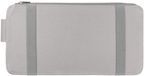 Dailygoods Pare-soleil Organiseur - Multifonctionnel - Cuir PU - Organiseur de voiture - Porte-documents - Gris - 15x29 cm