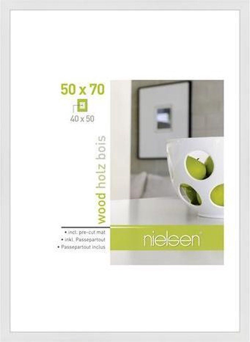 Nielsen Fotolijst Apollon Wit 50x70 / 40x50 cm