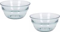 Merkloos / Sans marque Koopman International 12x Voordelige schalen transparant - kunststof schaaltjes - 3,6 liter - Chipsschalen/snoepschaaltjes