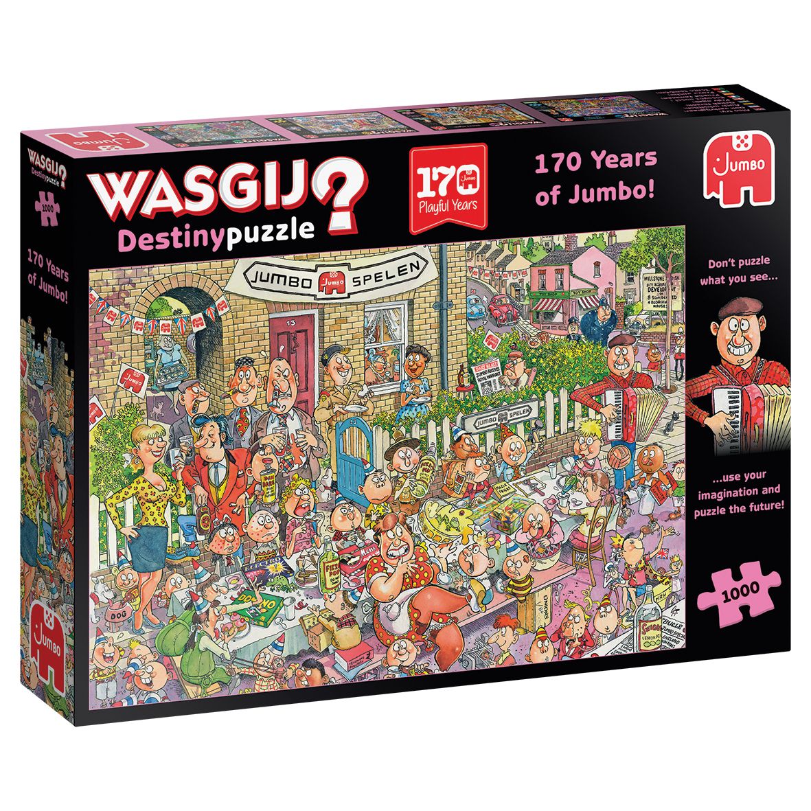 Wasgij Jigsaw Puzzle - 1000 Pieces - Humor - Adult & Child - 12+ Years