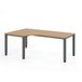 HAMMERBACHER VQS82/E/G bureau réglable en hauteur 68,5 - 81 cm chêne / graphite