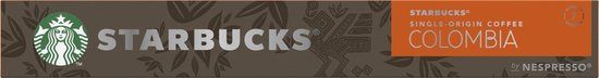 Starbucks So Colombia Koffiecups - 10 stuks - Nespresso Compatible - Intensity 7