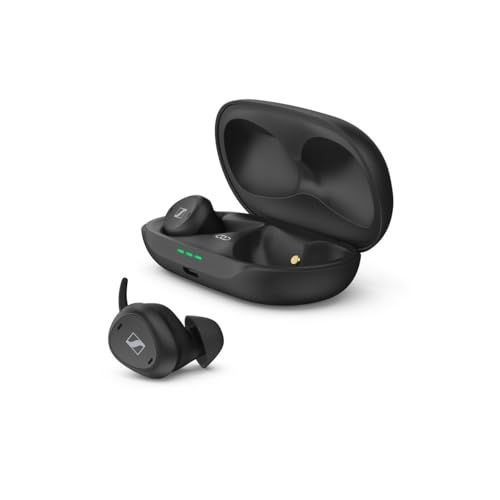 Sennheiser Transparante tv-hoofdtelefoon, draadloze tv-hoofdtelefoon met spraakintelligentie en ruisonderdrukking, ideaal voor bluetooth-tv's, zonder zender
