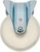 AMIG Roue de transport - D125mm - Nylon - Capacité de charge 230kg - Blanc