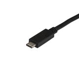 StarTech.com USB-A naar USB-C kabel - 0.5 m - Zwart
