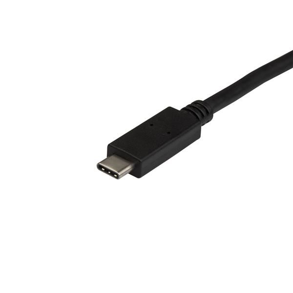 StarTech.com USB-A naar USB-C kabel - 0.5 m - Zwart