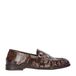 Tango Anica 3-a leren loafers met dierenprint - bruin