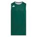 adidas Y Everyday Pro Bball Jersey Shirt, team dark green/white, 9-10 Years