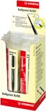STABILO Balpen Refill 0,5 mm Zwart - 10 stuks