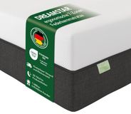 DREAMSTAR Premium pocketveringmatras 1000, ergonomisch 7 zones pocketveringmatras, hoogte 22 cm, hardheid 4 (H4), 100-140 kg, 80 x 200 cm