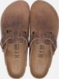Birkenstock Boston Narrow Heren Clogs - Tabacco Brown - Maat 46