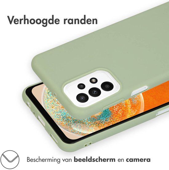 imoshion Color Backcover - Geschikt voor Samsung Galaxy A23 (5G) - Olive Green