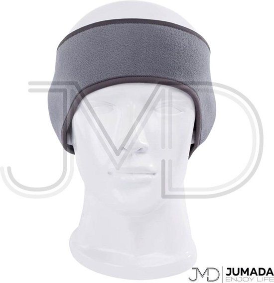 Fleece Oorwarmer - Hoofdband - Winter - One Size - Unisex - Grijs