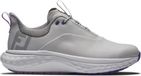 Footjoy Quantum Chaussures de golf pour femmes Gris Blanc Violet
