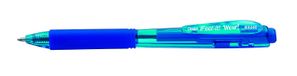 Pentel Feel-it! WOW! Blauw Intrekbare balpen met klembevestiging 12 stuk(s)