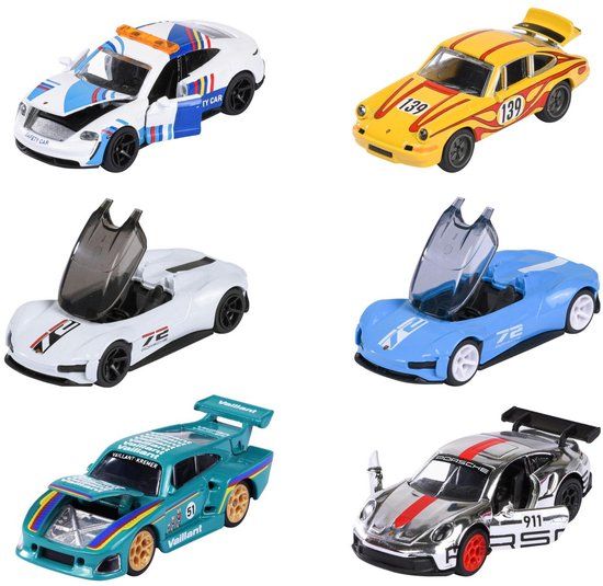 Majorette Porsche Deluxe Cars