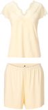 LingaDore Shortama set Dames 3XL Pearled ivory