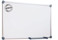 MAUL 6305984 Whiteboard Emaille Magnetisch 2000x1000mm Aluminium Frame Grijs/Wit