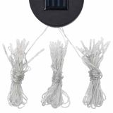 vidaXL Prieel met LED-lichtslinger 3x3 m taupe