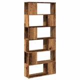 VidaXL Bibliothèque/paravent 80x24x186 cm aspect bois vieilli
