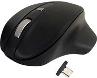 Matias M20DCBB Ergonomische muis Draadloos Optisch Zwart 4 Toetsen 1000 dpi, 1600 dpi Ergonomisch