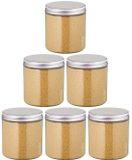 Claudius Cosmetics B.V. Badkaviaar Zen Moment - 200 gram - Pot met aluminium deksel - set van 6 stuks - bad parels voor in bad