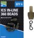 Preston ICS In-line 360 beads