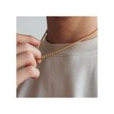 iXXXi Men-Round Chain-Goudkleurig-Heren Collier