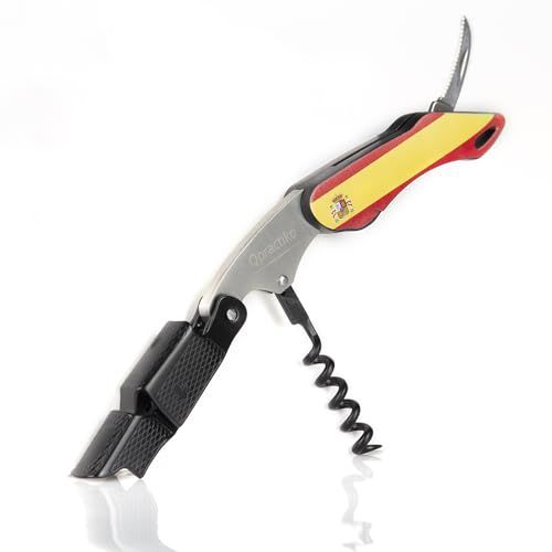 Qpractiko Kurkentrekker Zwart RVS 12x3 cm