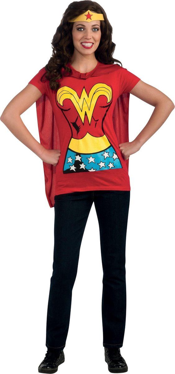 Vegaoo Wonder Woman™ kostuum voor volwassenen - Small
