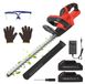 StarTech Hekkenknipper Elektrische hekkenknipper Borstelloze motor Accu-aangedreven 55,9 cm mes Inclusief accu Rood