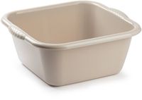 PlasticForte Afwasbak teil - 20 liter - beige - kunststof